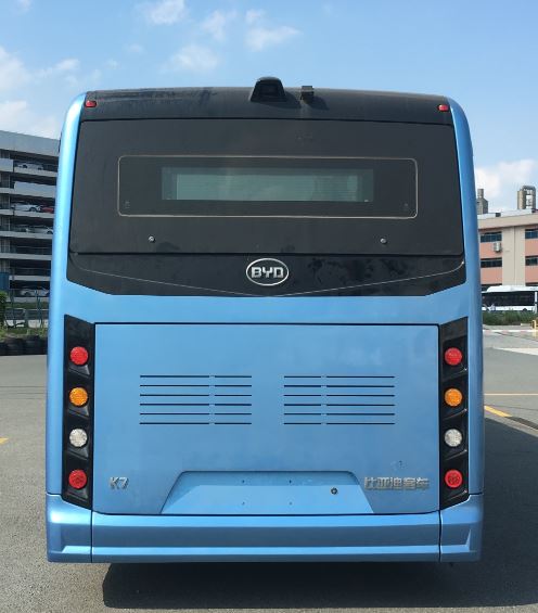 比亚迪牌BYD6850HZEV5纯电动城市客车公告图片