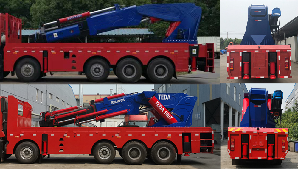 舜德牌SDS5530JQZZ汽車起重機公告圖片