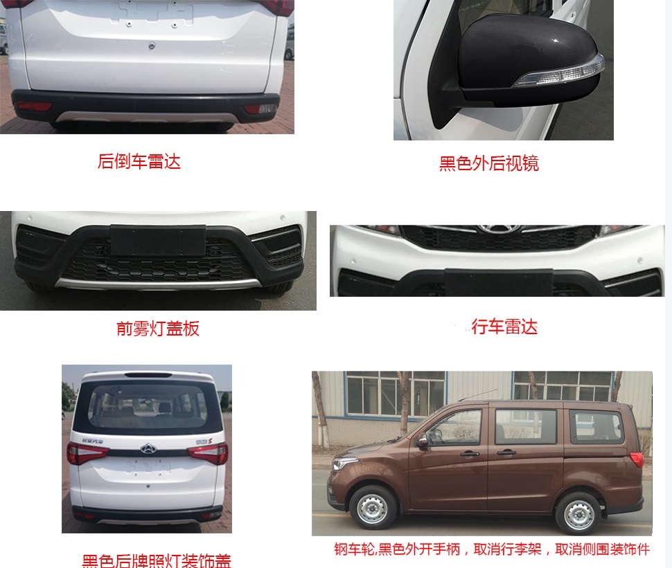 长安牌SC6459A6多用途乘用车公告图片