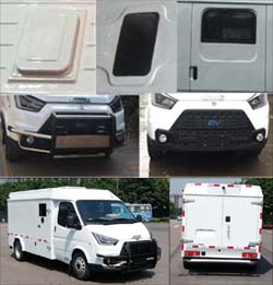 迪馬牌DMT5045XYCEV2-AM純電動(dòng)運(yùn)鈔車公告圖片