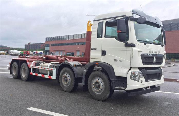 重特牌QYZ5310ZXX6車廂可卸式垃圾車公告圖片