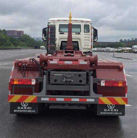 重特牌QYZ5310ZXX6車廂可卸式垃圾車公告圖片