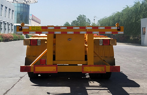 齐鲁中亚牌DEZ9402TJZ集装箱运输半挂车公告图片