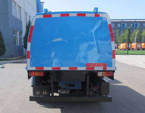 华林牌HLT5041ZLJEV纯电动自卸式垃圾车公告图片