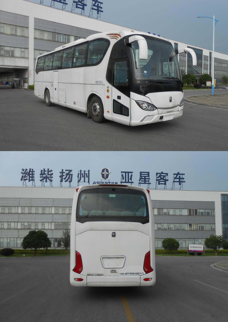 亚星牌11米24-50座纯电动城市客车(ybl6119ghbev1)