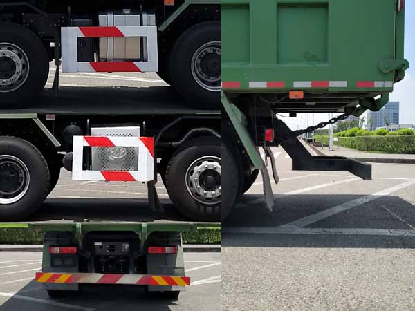 紅巖牌CQ5317ZLJHD10256自卸式垃圾車(chē)公告圖片