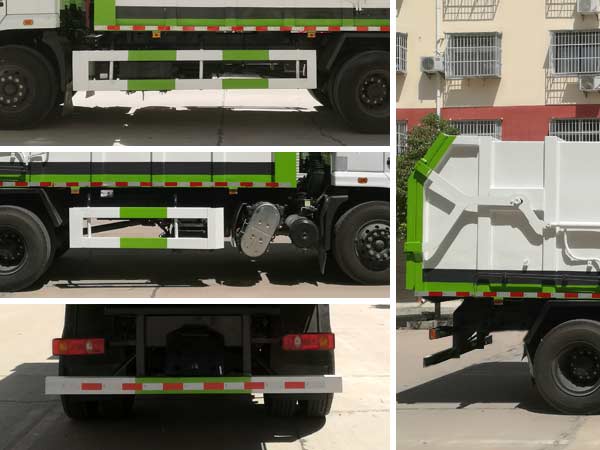 程力威牌CLW5181ZDJD6壓縮式對接垃圾車公告圖片