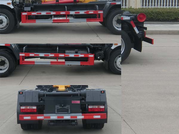 旺龍威牌WLW5120ZXXE車廂可卸式垃圾車公告圖片