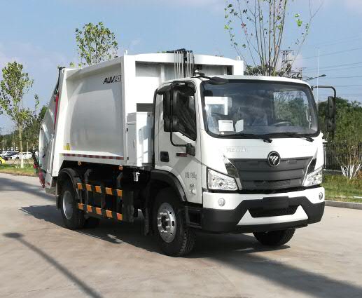 福田牌BJ5122ZYSE6-H1压缩式垃圾车公告图片