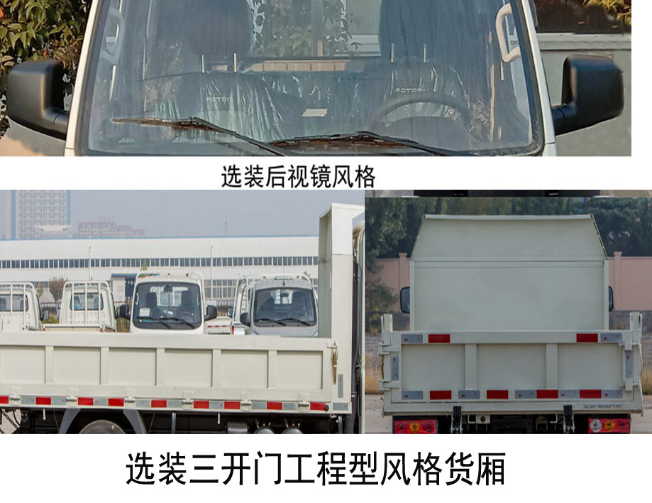 福田牌BJ3042D8PBA-01自卸汽车公告图片