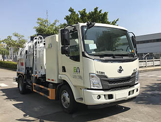 福龍馬牌FLM5120TCADLBEV純電動(dòng)餐廚垃圾車公告圖片