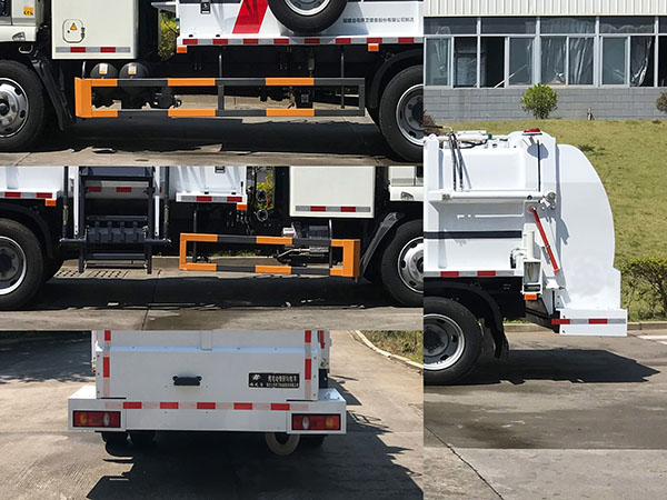 福龍馬牌FLM5120TCADLBEV純電動(dòng)餐廚垃圾車公告圖片