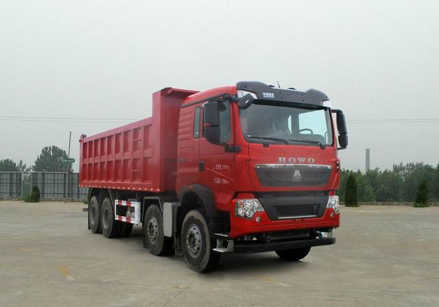 豪沃牌ZZ5317ZLJV286GE1自卸式垃圾车公告图片