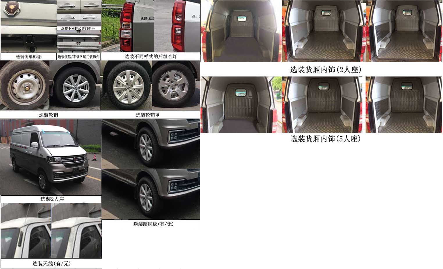 金杯牌JKC5022XXY-V6CXL3厢式运输车公告图片