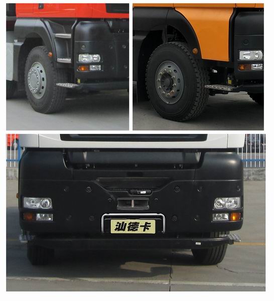 汕德卡牌ZZ5256ZLJV464HE1自卸式垃圾車公告圖片