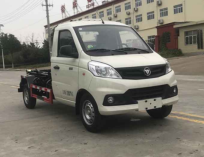 帝王环卫牌HDW5035ZXXB6车厢可卸式垃圾车公告图片