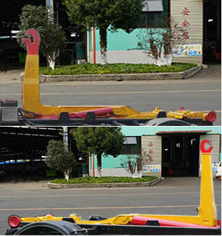 中潔牌XZL5180ZXX6DF車廂可卸式垃圾車公告圖片