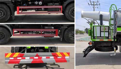 中運(yùn)威牌ZYW5161GPSDFV6綠化噴灑車公告圖片