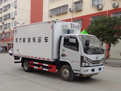程力威牌CLW5043XYY6医疗废物转运车公告图片