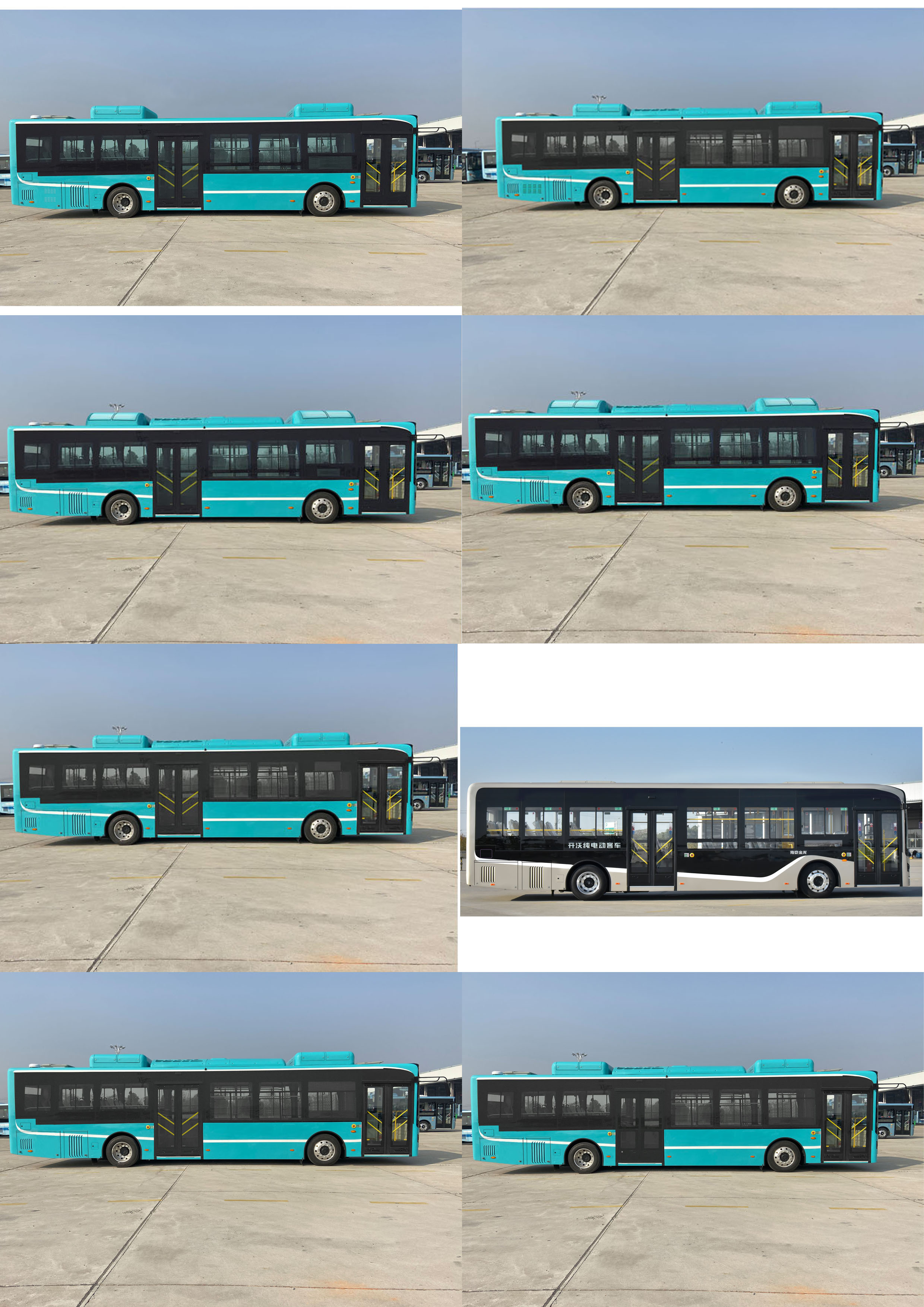 开沃牌NJL6129EV11纯电动低入口城市客车公告图片