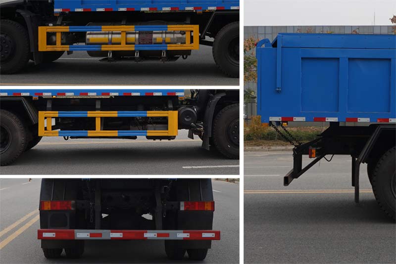 炎帝牌SZD5182ZLJD6N自卸式垃圾車公告圖片