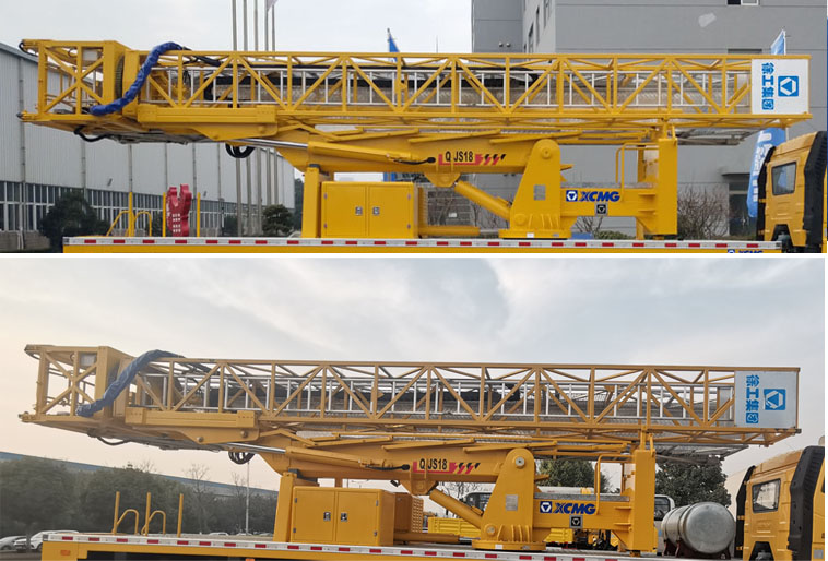 徐工牌XGS5260JQJC6橋梁檢測車公告圖片