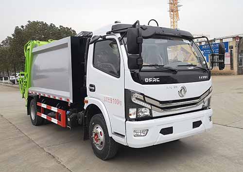 舜德牌SDS5090ZYSD6壓縮式垃圾車公告圖片