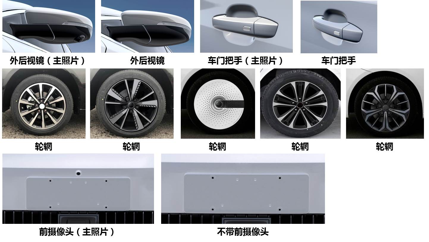 荣威牌CSA7001SBEV1纯电动轿车公告图片