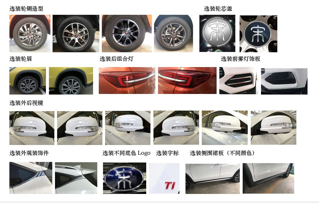 比亚迪牌BYD6460ST6B多用途乘用车公告图片