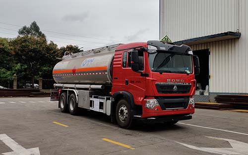 運(yùn)力牌LG5260GYYZ5鋁合金運(yùn)油車公告圖片