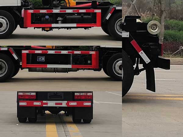 凱力風牌KLF5040ZXXH6車廂可卸式垃圾車公告圖片