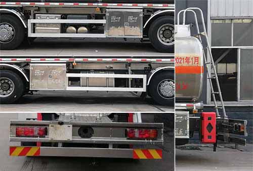 楚飛牌CLQ5320GYY5ZZA鋁合金運(yùn)油車公告圖片