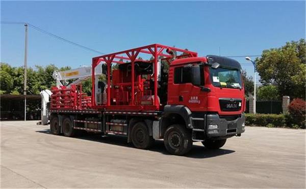 海智達(dá)牌JJY5446TLG連續(xù)油管作業(yè)車公告圖片