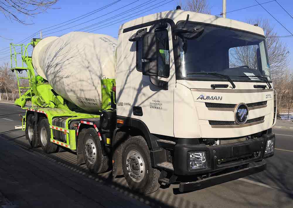 欧曼牌BJ5319GJB-AC混凝土搅拌运输车公告图片