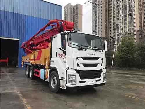 三一牌SYM5356THBEQ混凝土泵車公告圖片