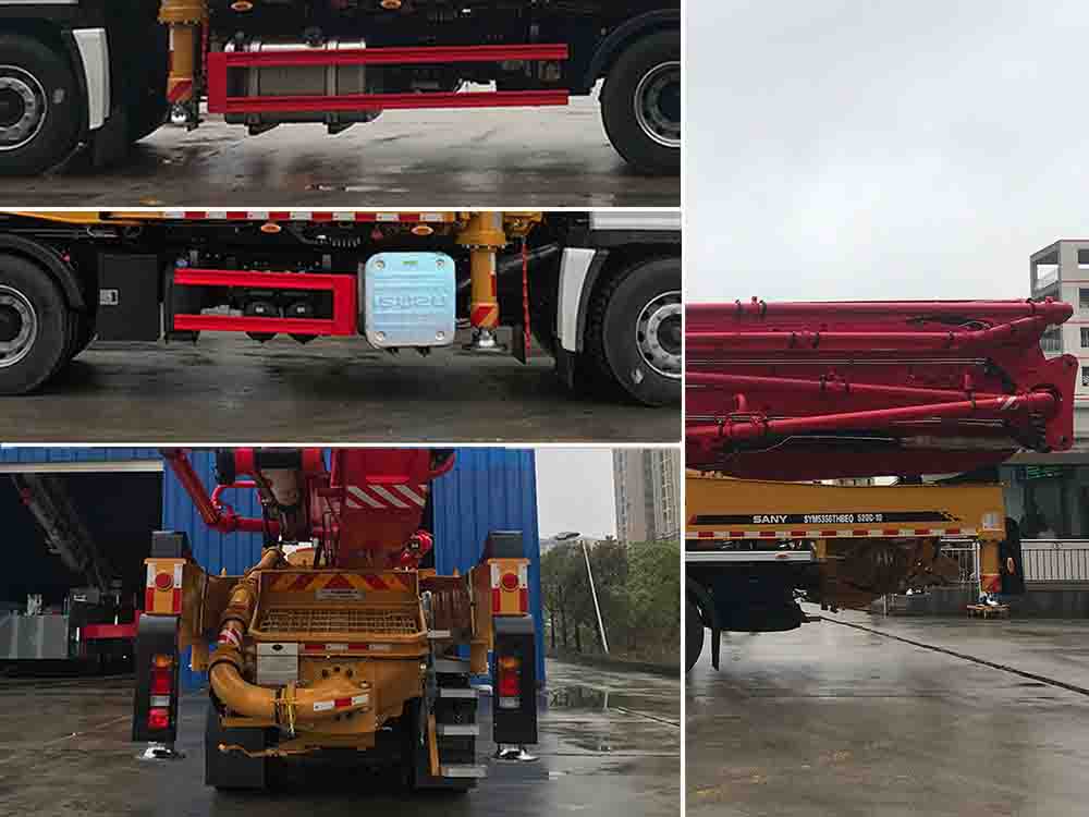 三一牌SYM5356THBEQ混凝土泵車公告圖片