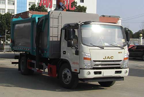 程力威牌CLW5100ZZZ6SL自裝卸式垃圾車公告圖片