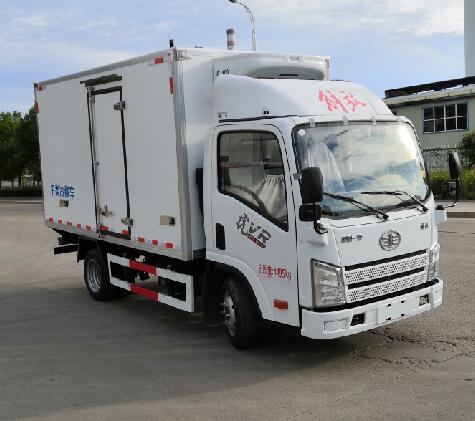 解放牌CA5041XLCP40K56L1E5A84冷藏车公告图片