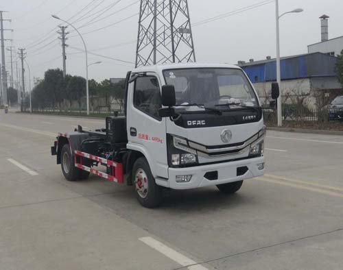 华通牌HCQ5040ZXX6EQ车厢可卸式垃圾车公告图片
