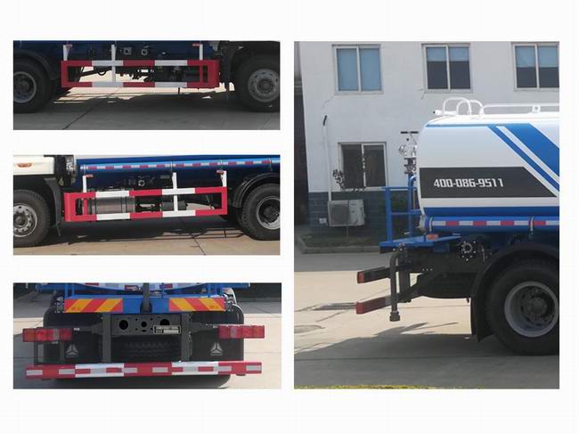 豪瀚牌ZZ5185GSSK5113F1灑水車公告圖片