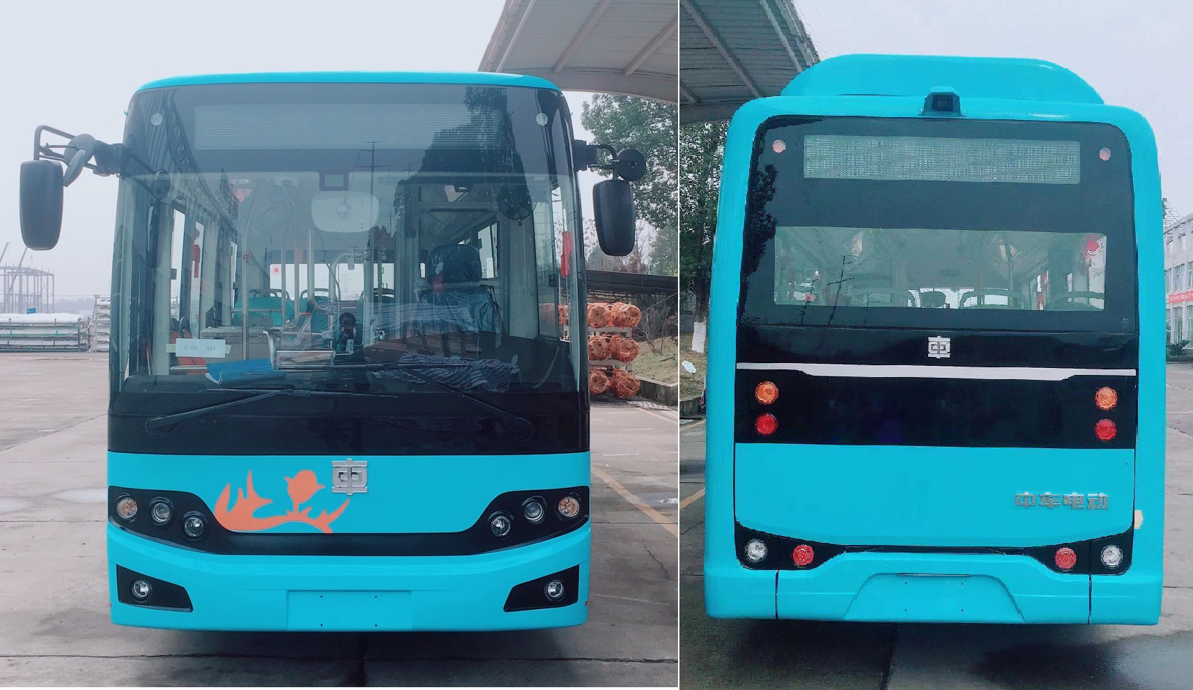 中国中车牌6米10-16座纯电动城市客车(teg6591bev02)