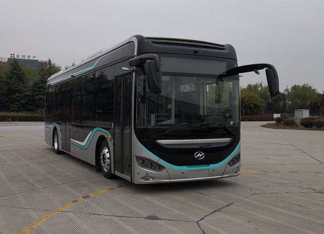 海格牌KLQ6106GAEVN8纯电动低入口城市客车图片