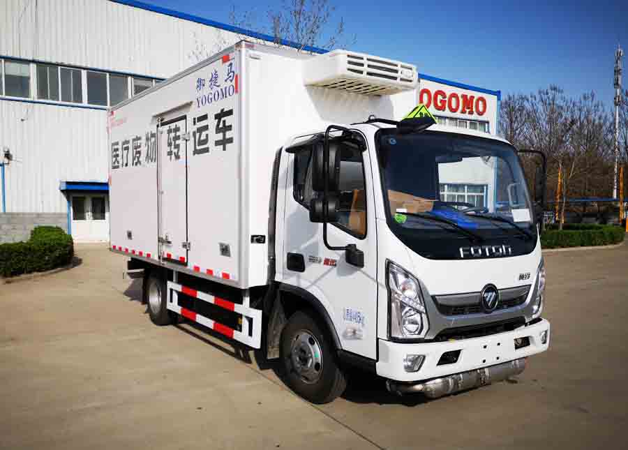 御捷馬牌YJM5040XYY醫(yī)療廢物轉(zhuǎn)運(yùn)車公告圖片