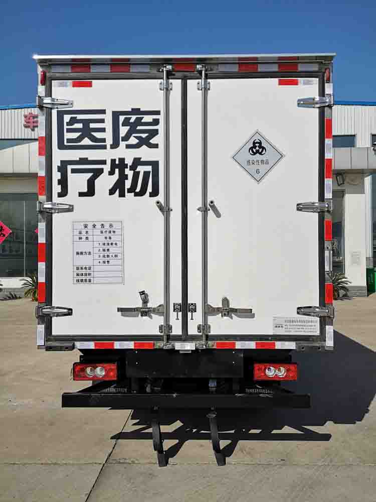 御捷馬牌YJM5040XYY醫(yī)療廢物轉(zhuǎn)運(yùn)車公告圖片