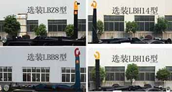 專威牌HTW5180ZXXD6車廂可卸式垃圾車公告圖片