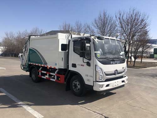 赛哥尔牌QTH5091ZYS压缩式垃圾车公告图片