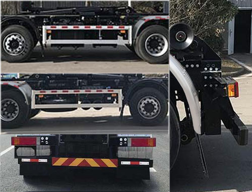 虹宇牌HYS5310ZXXE6車廂可卸式垃圾車公告圖片