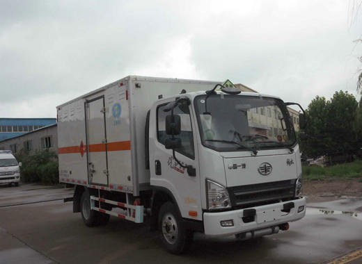 春星牌ZZT5045XRQ-5易燃?xì)怏w廂式運輸車公告圖片