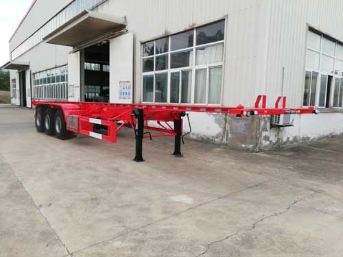 江淮扬天牌12.4米33吨3轴集装箱运输半挂车(CXQ9400TJZG)