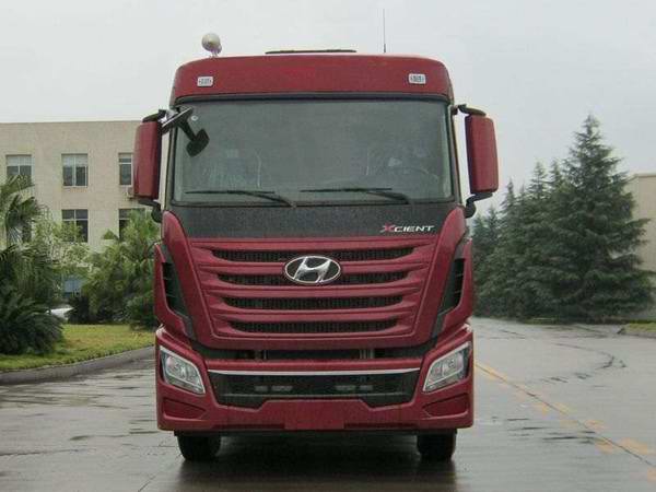 现代牌CHM5310CCYKPQ80V仓栅式运输车公告图片